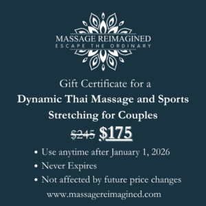 Dynamic Thai Massage and Sports Stretching for Couples