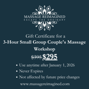 3-Hour Small Group Couple's Massage Workshop